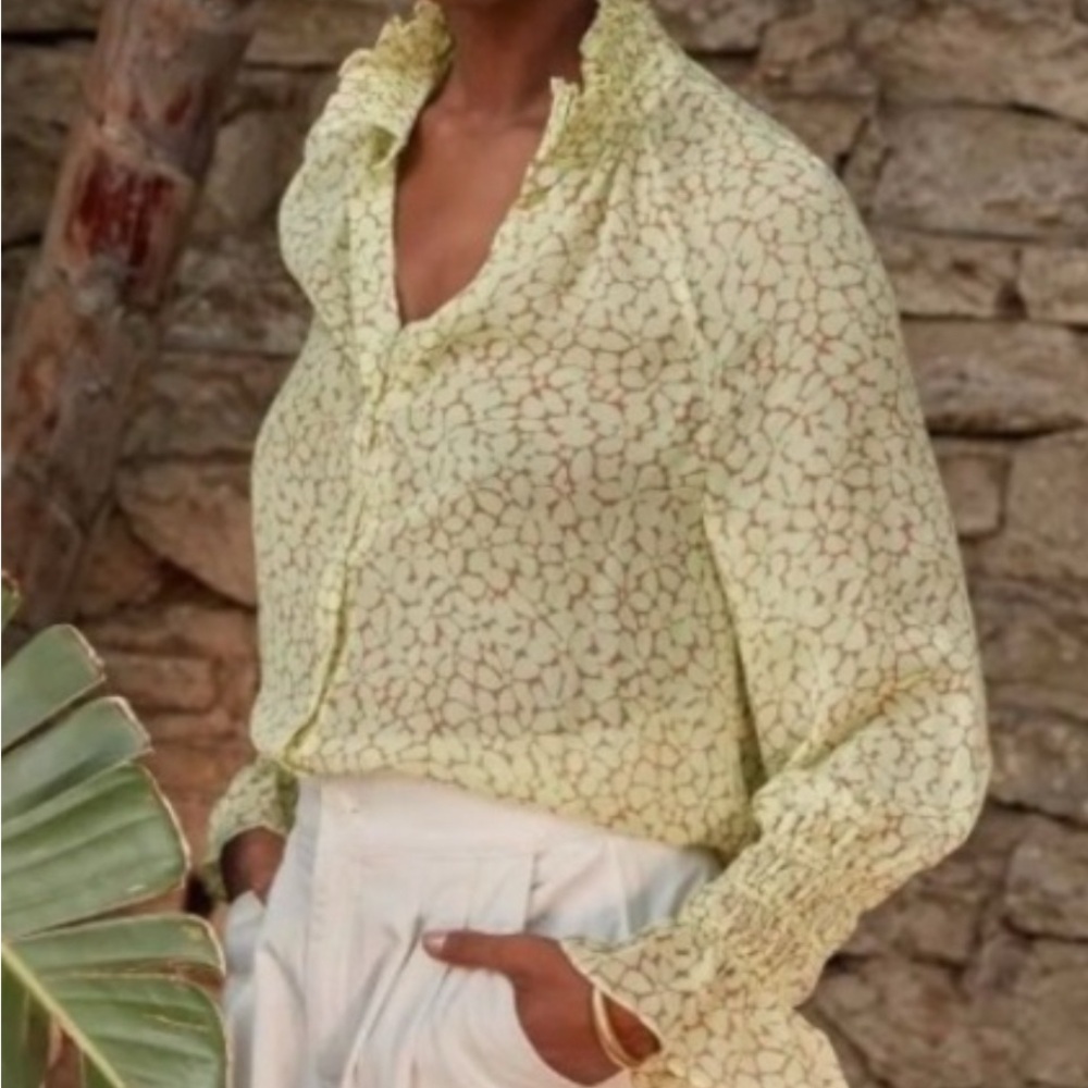 JOIE “Dea” top. Peasant style blouse. - Picture 2 of 13